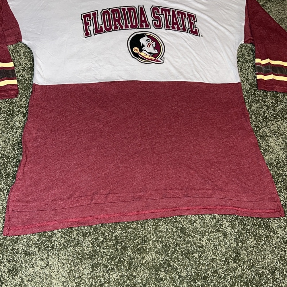Rivalry Threads Florida State Color Block Tee – Size Large - Picture 6 of 9